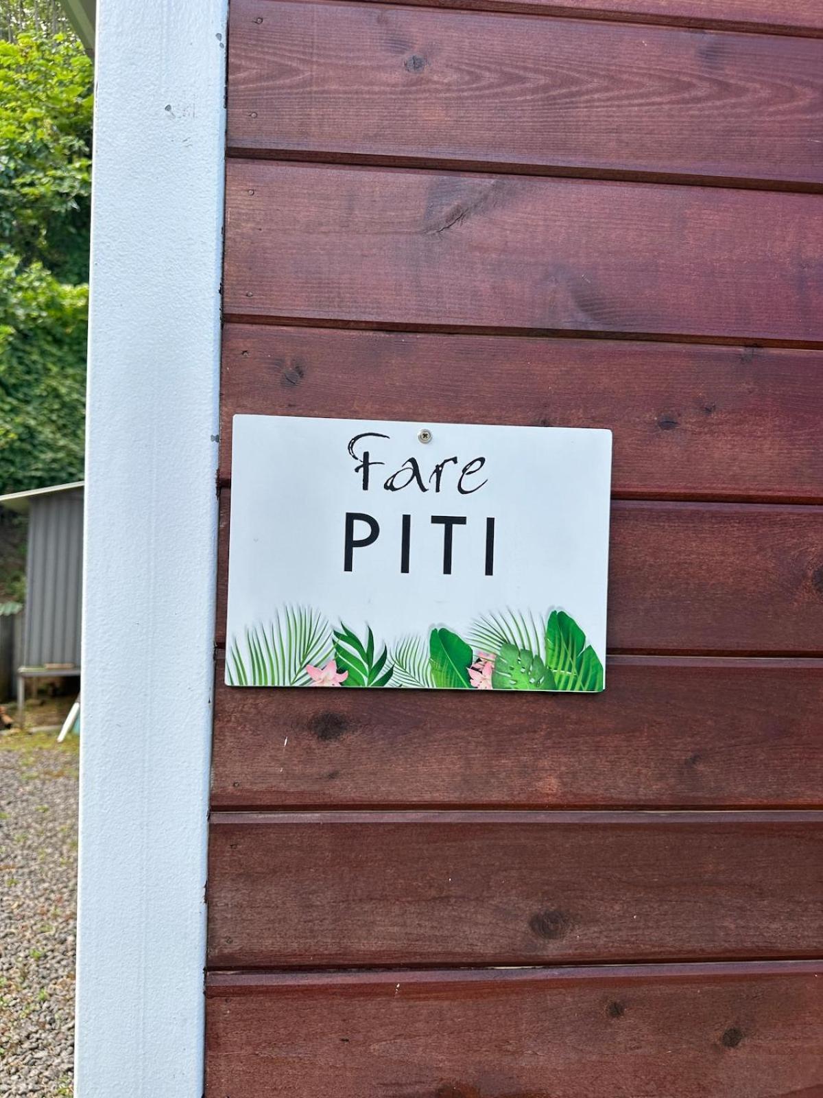 Ferienwohnung Fare Juanita Piti Opoa Exterior foto